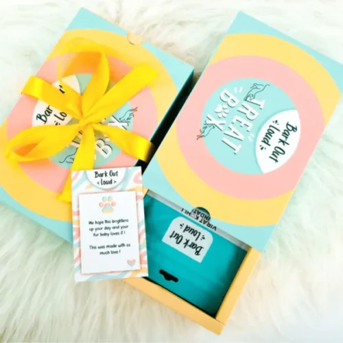 Bark Out Loud Treat Box for Dogs and Cats