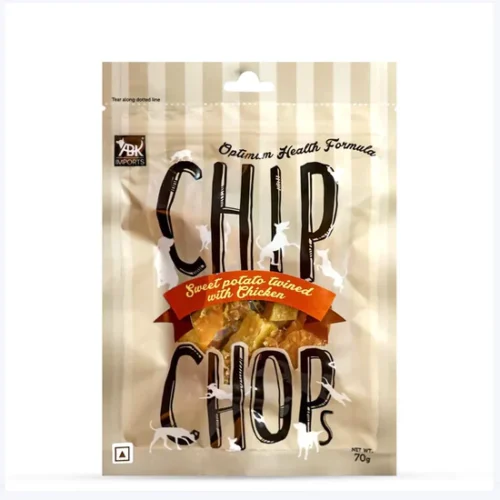 Chip Chops Sweet Potato Twined with Chicken Dog Meaty Treat