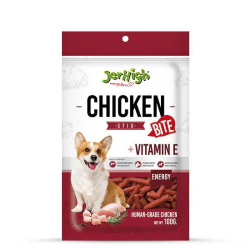 JerHigh Stix Bite Dog Meaty Treat